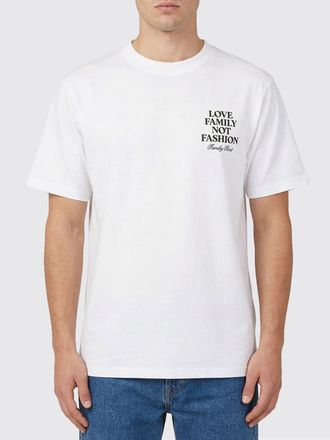 Family Fir$t Milano T-shirt girocollo Family First in cotone con slogan