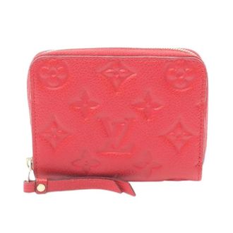 Louis Vuitton Pre-owned Clutches, female, Red, Size: ONE SIZE Pre-owned Zippy Coin Purse Monogram Empreinte Coin Case