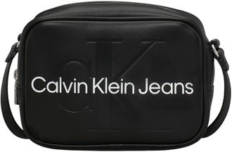 Calvin Klein Women Shoulder Bag Camera Small, Black (Black), One Size