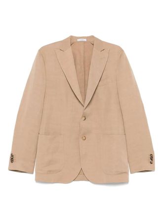 Boglioli single-breasted blazer - Brown