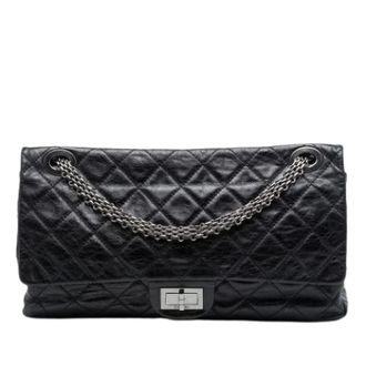Chanel Pre-owned Classic Flap Shoulder Bag - Dames - Pre-owned - Zwart - Maat: ONE Size Leer