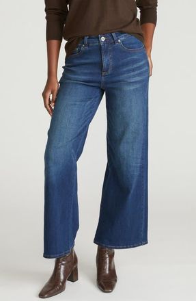 Universal Standard Roxy High Waist Relaxed Bootcut Jeans in Field Of Dreams Indigo at Nordstrom, Size 18W
