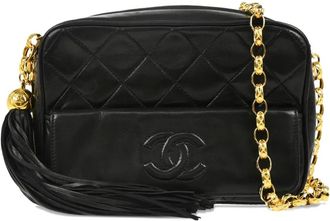 Chanel Borsa a spalla Camera mini 1985-1990 - Nero
