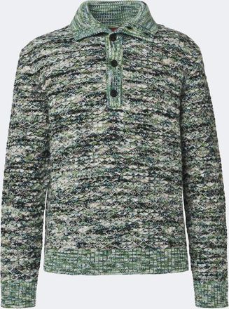 Missoni Pullover polo in misto lana
