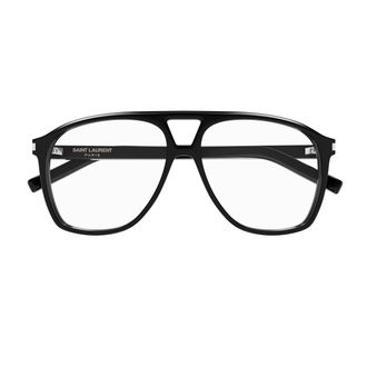 Saint Laurent Eyewear Saint Laurent Sl 596 Dune Opt Linea Corner Angle 001 Black Glasses