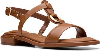 Clarks Ariany Slingback Sandal in Tan Leather at Nordstrom Rack, Size 6.5