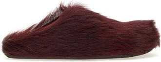 Marni Brown Solid Fussbett Sabot Mules