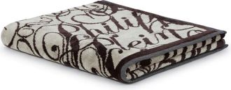Philipp Plein Badlaken Signature - unisex - Handdoeken - Bruin - ONE Size - Katoen - Home