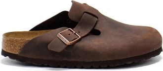 Birkenstock Womens Boston Soft Footbed Clogs In Habana