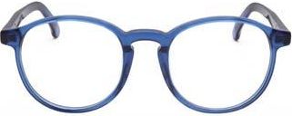 Retro Superfuture 54mm Round Reading Glasses in Blue at Nordstrom Rack