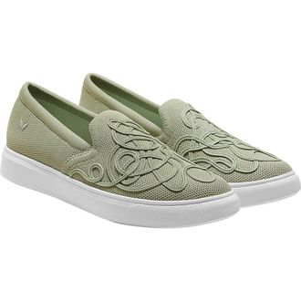 Vivaia Classic Slip-On Unisex Sneakers in Matcha Green at Nordstrom, Size 6.5