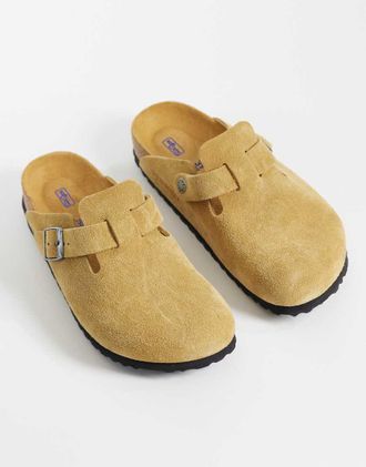 Birkenstock Boston - Zoccoli unisex marrone sughero-Giallo