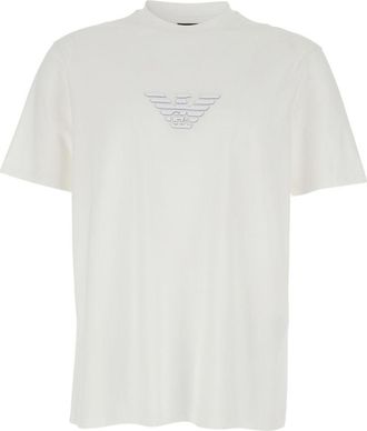 Emporio Armani Logo Baumwoll-T-Shirt