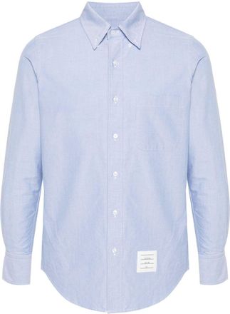 Thom Browne Katoenen overhemd - Blauw