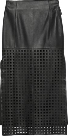 Emporio Armani Gonna con dettaglio cut-out - Nero