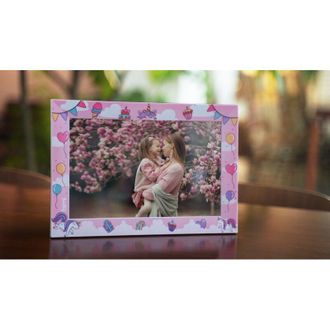 OEM Marco De Fotos Digital Infantil Bemi Frame 10.1 Wifi Con Frameo Rosa