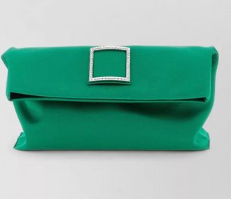 Roger Vivier silk clutch bag