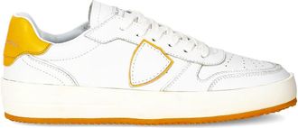 Philippe Model Sneakers Nice Tennis - Heren - Sneakers - Wit - 41 EU - Katoen - Schoenen