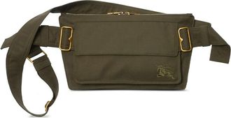 Burberry Cotton Blend Trench Belt Bag