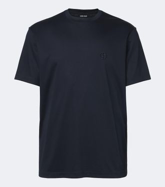 Giorgio Armani Camiseta de jersey de algod&oacute;n