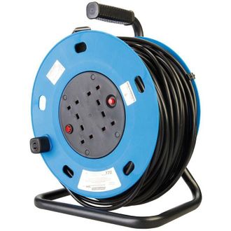 PowerMaster Alargador El&eacute;ctrico 13 A, 230 V 4 Tomas, 50 M