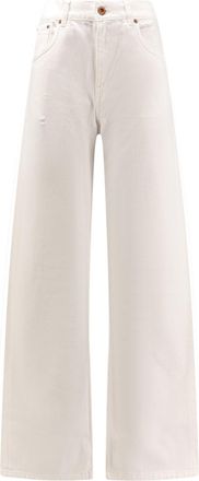 Aspesi Wide Leg Denim Trousers