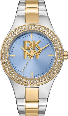 DKNY 316O Bracelet Watch in 2 Tone Ss/g at Nordstrom Rack