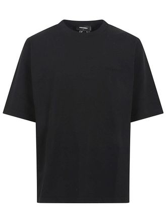 Dsquared2 Compact Cotton Jersey T-Shirt