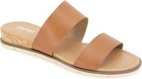Esprit Dansel Wedge Slide Sandal in Whiskey at Nordstrom Rack, Size 7.5