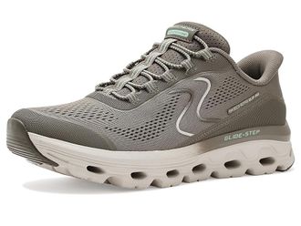 Skechers Glide Step Sole Hands Free Slip-Ins Womens Shoes Brown : 5.5 B - Medium, Textile