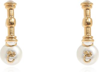 Chlo&eacute; Oorbellen met parels - Dames - Oorbellen - Geel - ONE Size - Accessoires