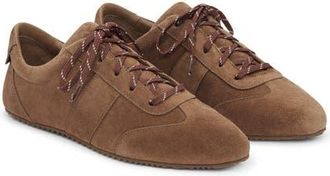 Reformation Terra Ballet Sneaker in Farro Suede at Nordstrom, Size 10.5