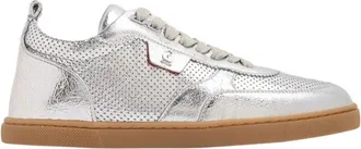 Christian Louboutin Schoenen, Dames, Grijs, 38 EU, Sneakers
