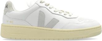 Veja V-90 O.t. Leather Sneakers - Dames - Sneakers - Wit - 37 EU - Leer - Schoenen