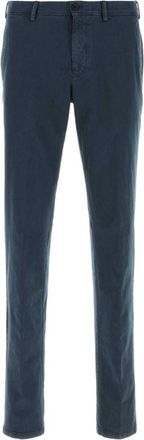 Pantaloni Torino Navy Blue Flat Front Pants