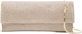 Benedetta Bruzziches Kate Embellished Chain Clutch Bag