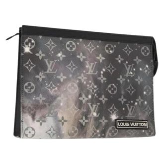 Louis Vuitton Pre-owned Clutches, female, Multicolor, Size: ONE SIZE Pre-owned Canvas Clutch