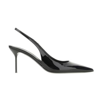 PARIS TEXAS Pumps, female, Black, Size: 10 US Lidia Slingback 70 Pumps