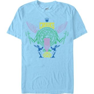 Crooks & Castles Mens Crooks & Castles Abstract Medusa Logo Graphic T-Shirt in Light Blue at Nordstrom, Size Xxx-Large
