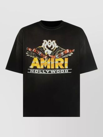 Amiri cotton oversized graphic t-shirt