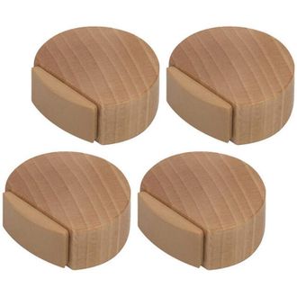 OEM Tope De Puerta Autoadhesivo - Tope De Puerta De Madera Para Suelos Y Parquet - Tope De Puerta Autoadhesivo - Tope De Puerta Discreto Y Elegante - Crez