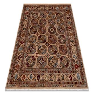 RugsX RugsX Wool Keshan Rug in Beige | Size: 80 cm x 145 cm