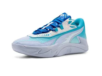Puma Scoot Zeros II Crystal Basketball Shoes Mens Basketball Shoes Peaceful Blue/Bright Aqua : 11.5 D - Medium, Synthetic/Textile