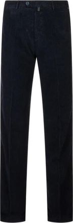 Kiton Heren, Broeken, Blauw, Maat: W38