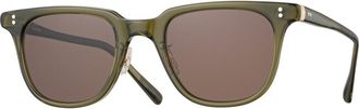 Eyevan 7285 Franz OD Mens Sunglasses Green Size 49