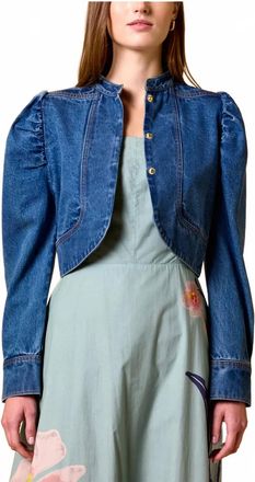 Cleobella Damien Jacket In Medium Denim