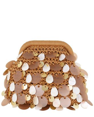 Badgley Mischka Jewel Badgley Mischka Marigold Macrame Pouch
