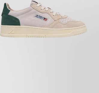 Autry suede leather low-top sneakers