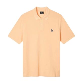 Paul Smith Zebra Logo Polo Shirt - male - Paul Smith - Polo Shirts - Orange - 2XL - Tops