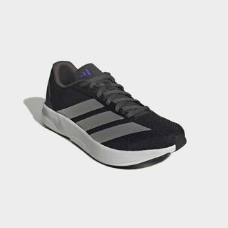 adidas Laufschuh ADIDAS PERFORMANCE DURAMO RC2, Herren, Gr. 42,5, cschwarz, silvmt, gresix, Textil, Schuhe Laufschuh, sehr leicht